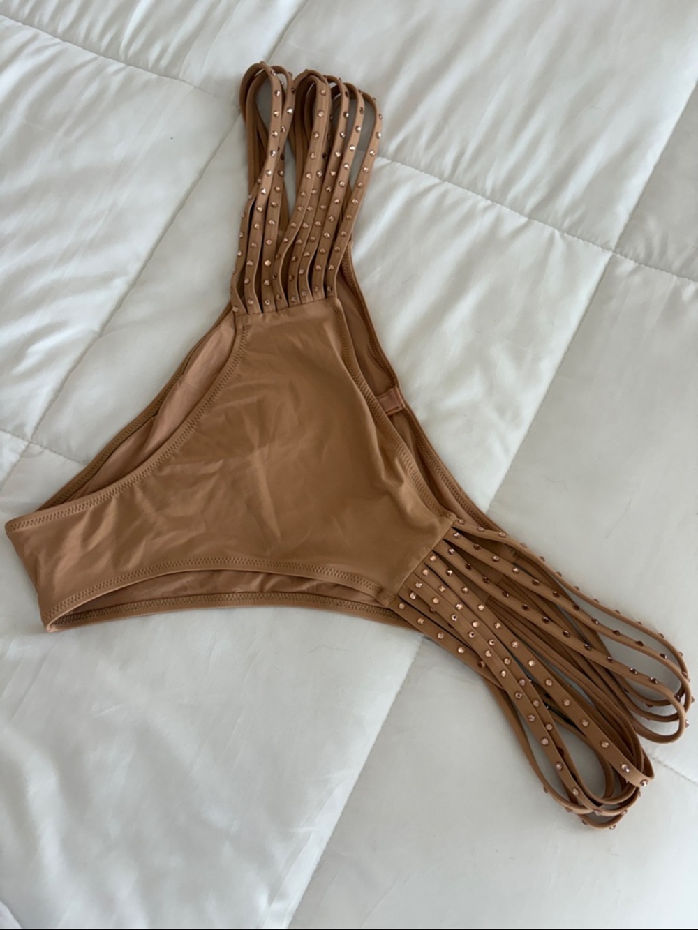 SKIMS Swim High Waisted Bottom with Multi-Strap Sides NWT